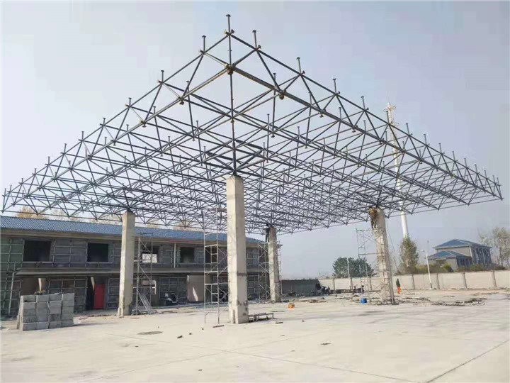 绵竹加油站网架